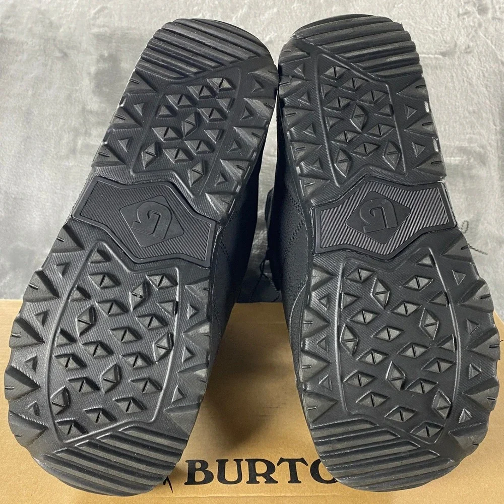 Burton Snowboard Boots Men 12 Black Moto Speedzone Lightweight 10436105001